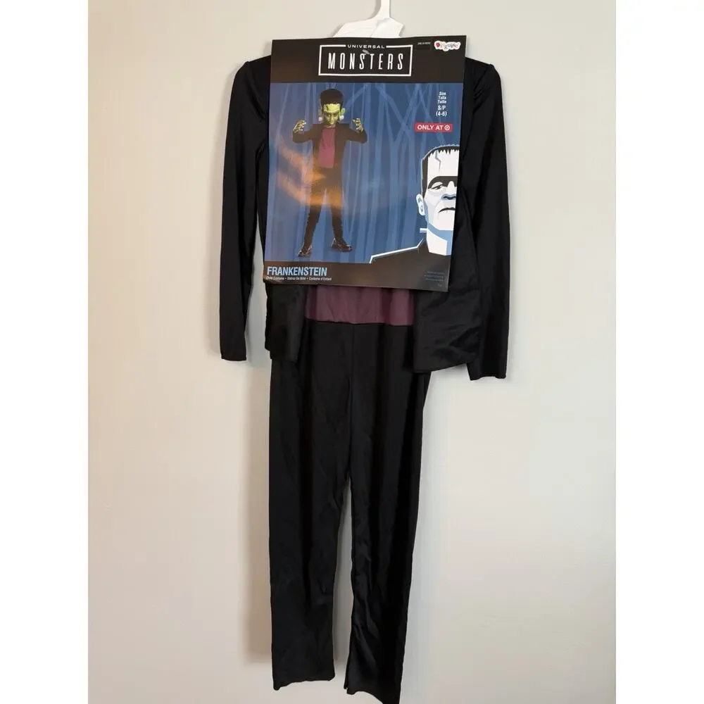 Universal Monsters FRANKENSTEIN Child Costume Sz 4-6 NWT